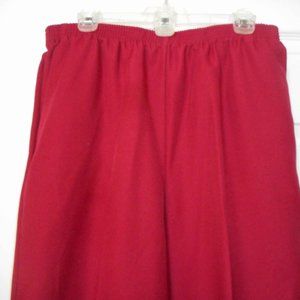 Alfred Dunner burgandy pants, Size 14 New
